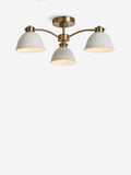 Cream Beckley spare glass shade for ceiling light - British product