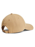 Tommy Hilfiger Brown Monogram Twill Baseball Cap