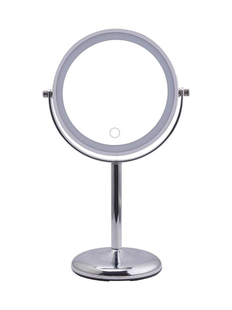 Showerdrape Chrome Iris LED vanity mirror (British brand)