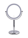 Showerdrape Chrome Iris LED vanity mirror (British brand)