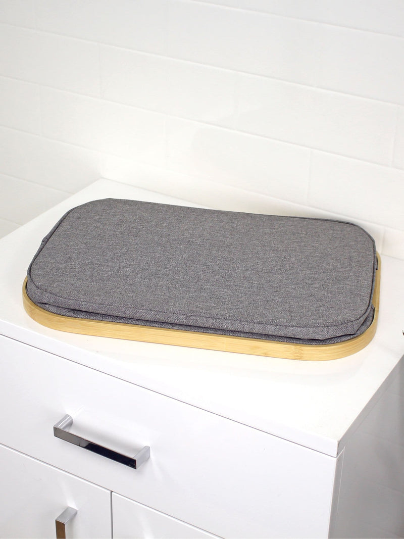 Showerdrape grey Cotswold storage basket - British product