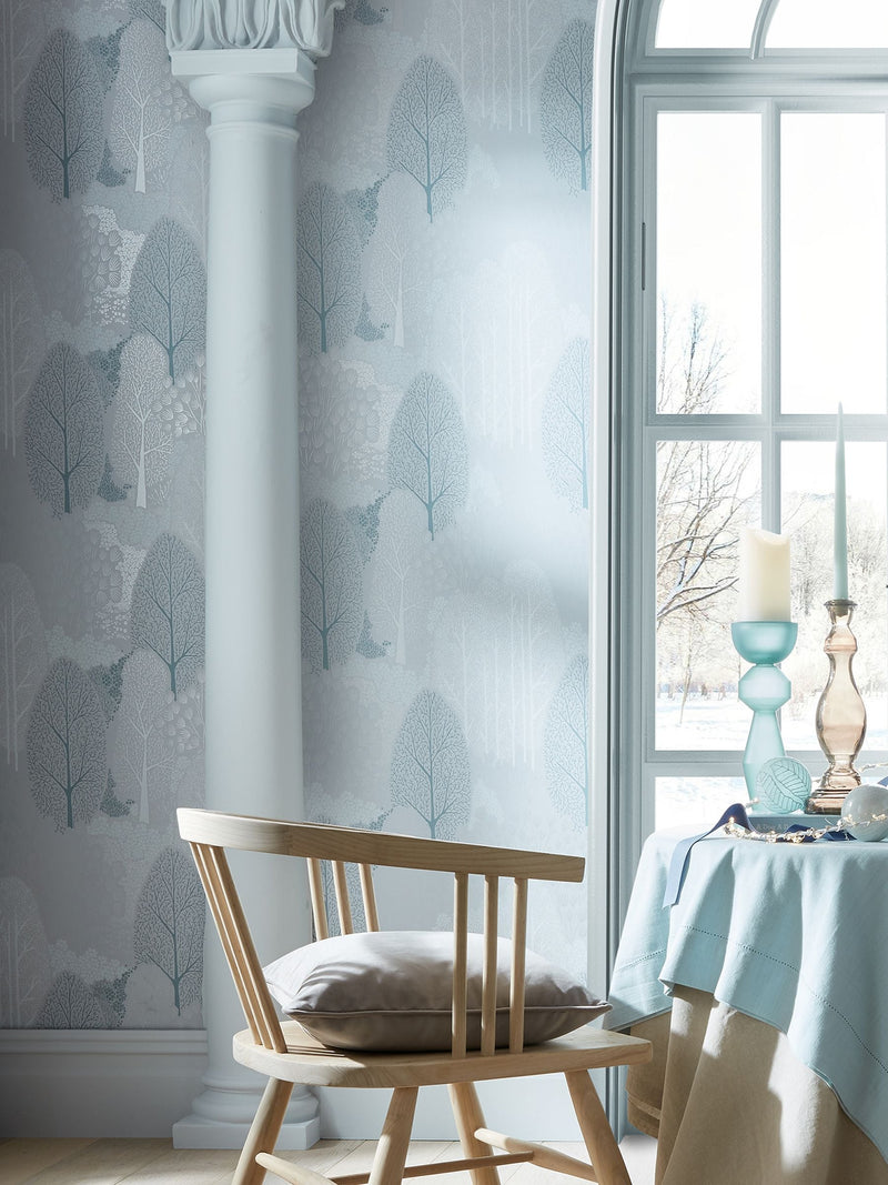 Graham & Brown Winter Scandiscape wallpaper 10 metres, UK version