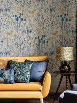 Next Clarissa Hulse Blue Summer Border 10M Wallpaper- Buy online at McGrocer