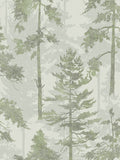 Graham & Brown Green Norse Forrest 10m roll, imported from the UK