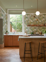 Next Graham & Brown Sage Stitch Craze 10M Wallpaper- Buy online at McGrocer