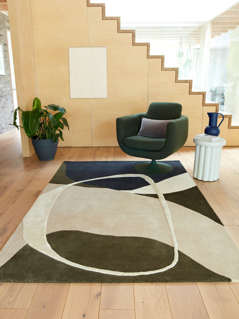 Asiatic Rugs Moss Matrix Signature rug (British brand)