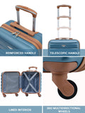 Flight Knight blue underseat carry on luggage (British brand)