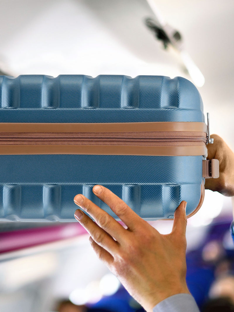 Flight Knight blue underseat carry on luggage (British brand)