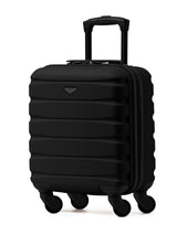 Next Flight Knight Black EasyJet Underseat 4 Wheel ABS Hard Case Cabin Luggage 45x36x20cm- Buy online at McGrocer