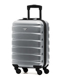 Flight Knight silver ABS cabin carry-on case - British product