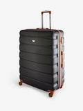 Flight Knight black 3-piece luggage set (British brand)