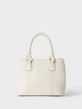 Next Osprey London White Mini Adaline Leather Grab Bag- Buy online at McGrocer