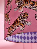 Eleanor Bowmer pink tiger print lampshade - British product