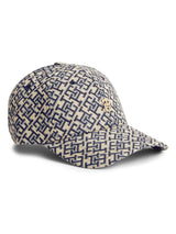Next Tommy Hilfiger Blue Monogram Jacquard Baseball Cap 56cm- Buy online at McGrocer