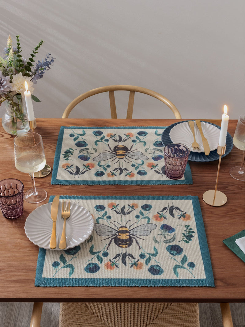 Wylder Nature Wild Garden placemats 46x36cm set of 4, imported from the UK