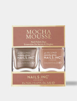 M&S Nails.INC Mocha Mousse Nail Polish Duo 2x14ml- Buy online at McGrocer