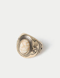 Natural stone crackle ring, imported from the UK