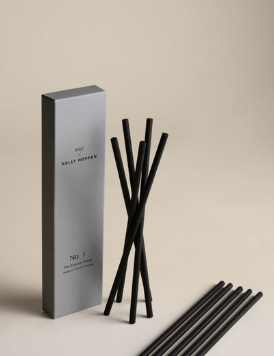 M&S M&S X Kelly Hoppen No. 1 Fragrance Pre-Scented Reeds Amber Scent Reed Diffuser- Buy online at McGrocer