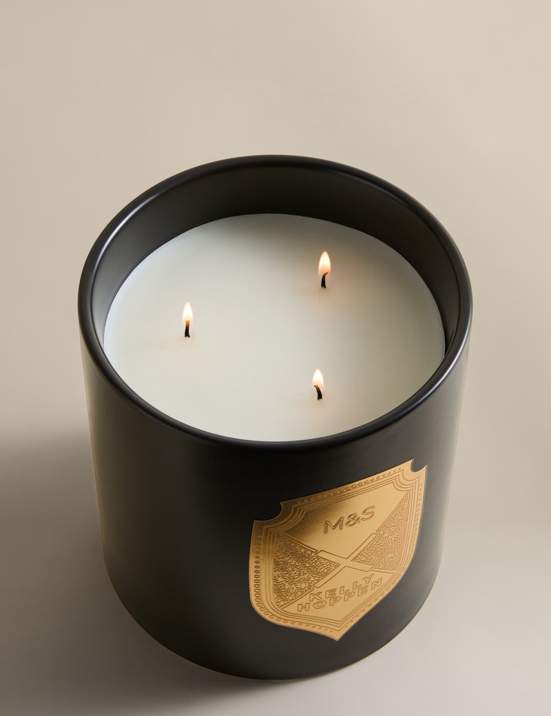 M&S Kelly Hoppen No.2 decorative three-wick candle, imported from the UK