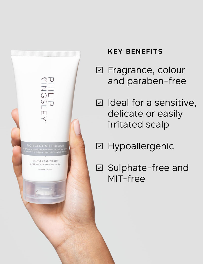 Philip Kingsley No Scent No Colour Conditioner 200ml, imported from the UK