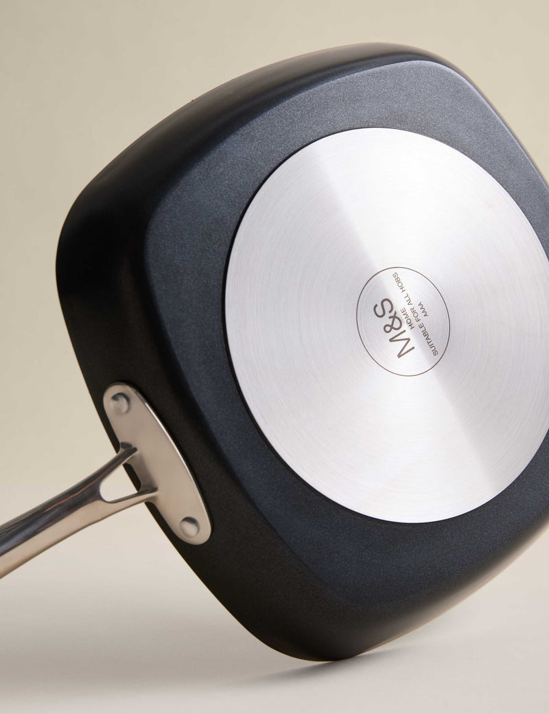 M&S Non-Stick Pro 26cm Griddle Pan (British brand)