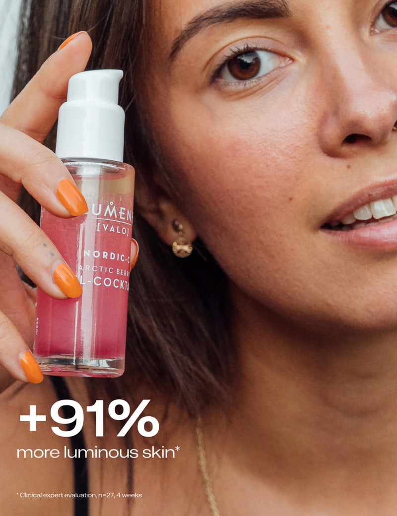 Valo Arctic Berry face oil 30ml, imported from the UK