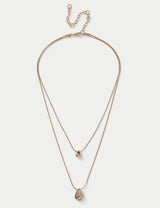 M&S Nugget Multi Row Necklace- Buy online at McGrocer