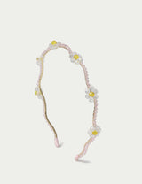 M&S Beaded Flower Aliceband Hair Accessory- Buy online at McGrocer