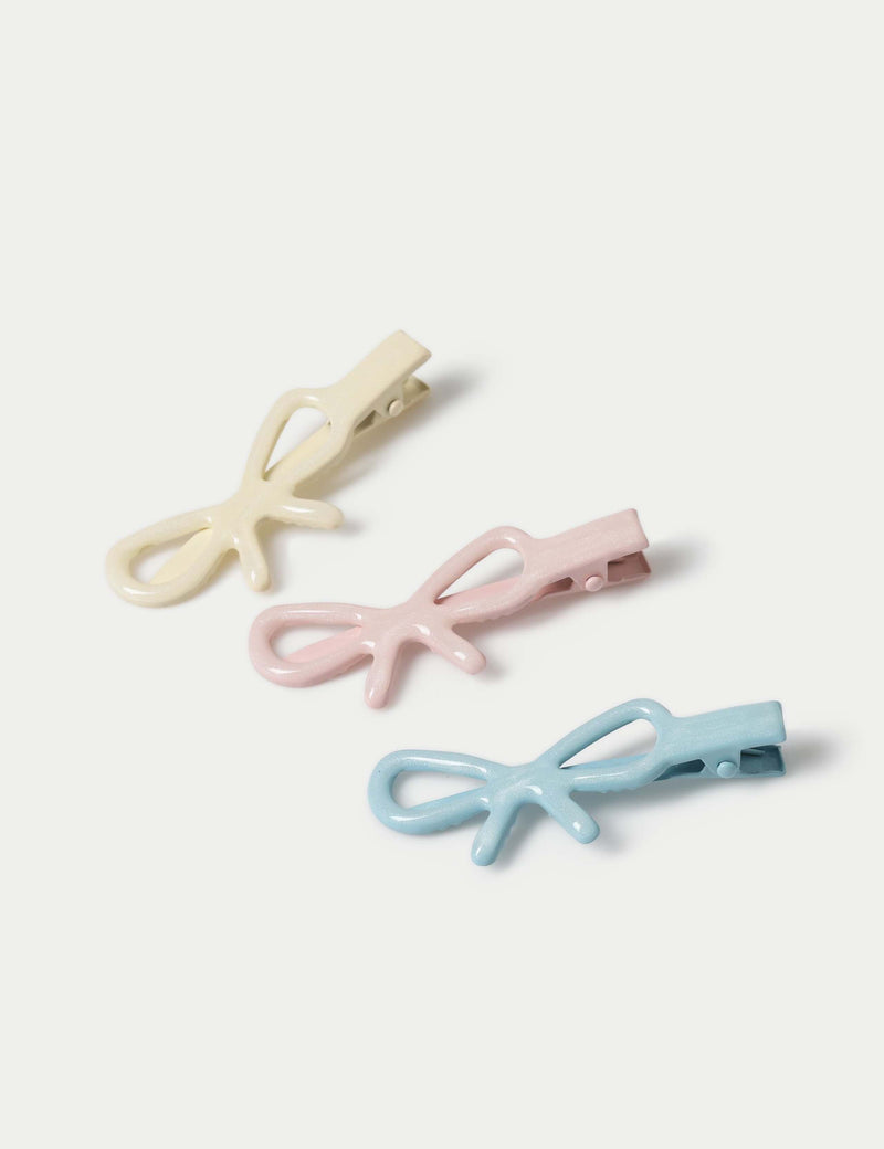 Occasion Bow 3 Pack Clips hair accessories (British brand)