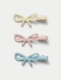 Occasion Bow 3 Pack Clips hair accessories (British brand)