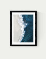 M&S East End Prints Ocean Aerial Framed Art Print- Buy online at McGrocer