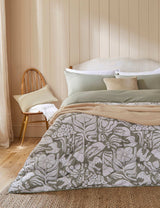 M&S Night Lark Olive Meadow Coverless Duvet & Pillowcase Bedding Set- Buy online at McGrocer