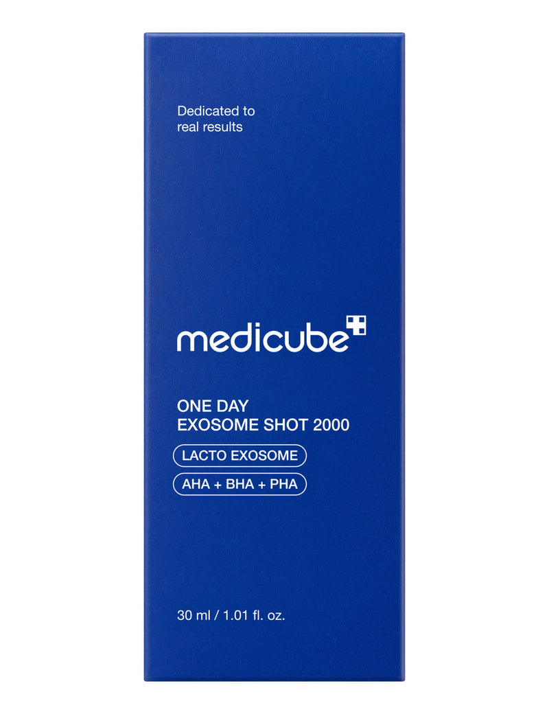 One Day Exosome Shot 2000 Pore Serum 30ml, imported from the UK