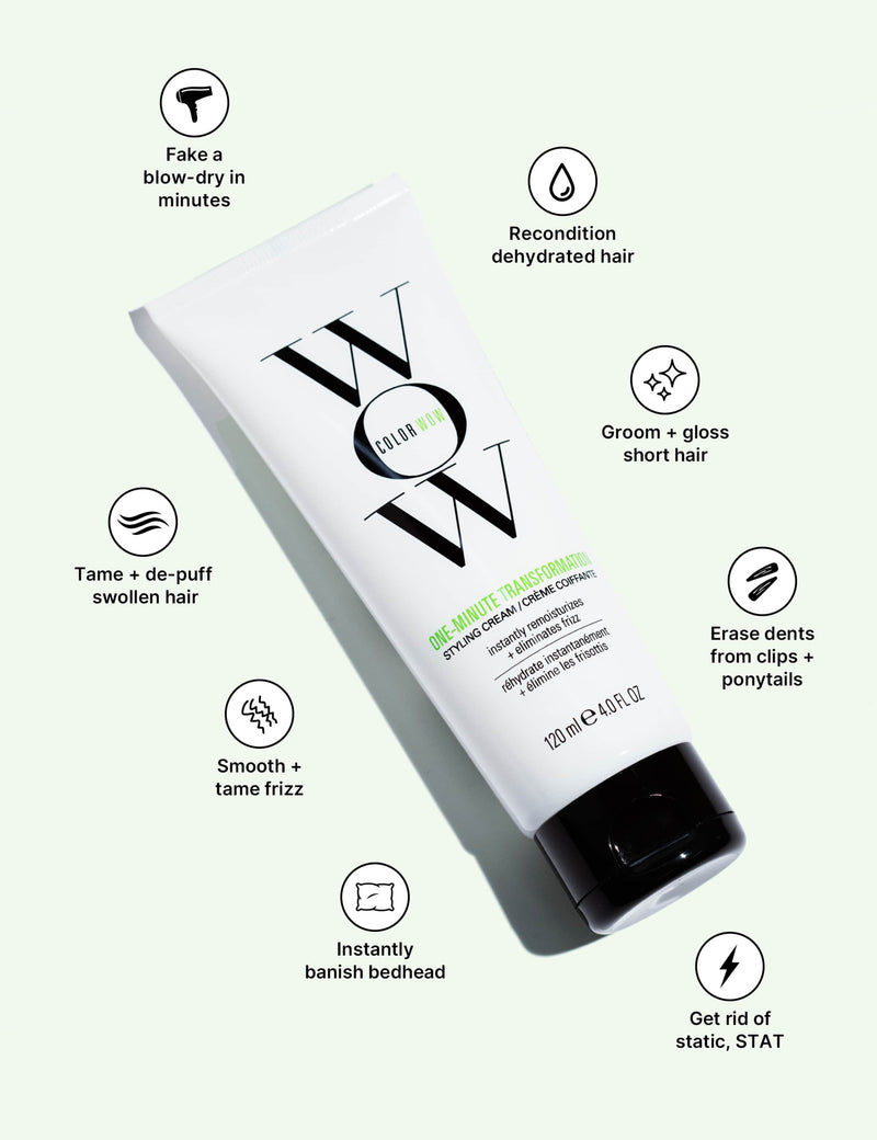 One Minute Transformation Hair Styling Cream 120ml, imported from the UK