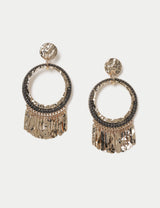 M&S M&S Open Drop Tassel Earrings- Buy online at McGrocer