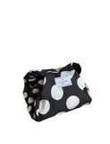 The Flat Lay Co. open flat makeup bag with double spots design, 52cm diameter, imported from the UK