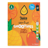 Oranges mangoes pineapples smoothies 4 pack (British brand)