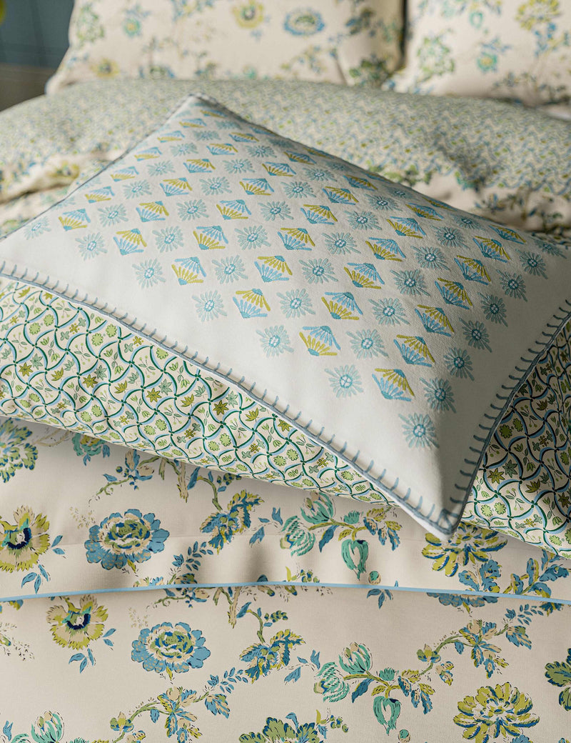 Land & Shore Orchard cushion large rectangular (British brand)