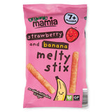 Organic strawberry banana melty sticks for babies, UK version