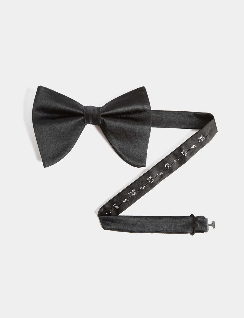 M&S oversized pure silk bow tie, UK version