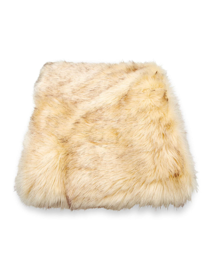 Laura Ashley oversized faux fur throw 130x170cm, UK version