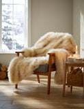 Laura Ashley oversized faux fur throw 130x170cm, UK version