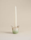 Ceramic handkerchief petal candle holder 8.9 cm (British brand)