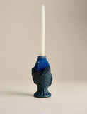 Fish ceramic dinner candle holder 17.4cm (British brand)