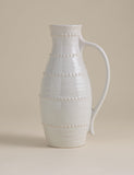 Bobble ceramic jug 31cm height textured design, imported from the UK