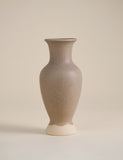 Shaped dipped ceramic vase 28cm high - British product
