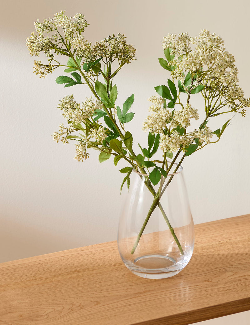 Medium teardrop vase glass home decor contemporary UK version