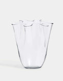 Glass handkerchief vase medium - British product