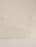 Large stackable wire storage basket, UK version