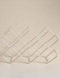 Wire wine rack for six bottles, UK version